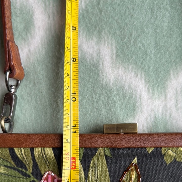 Vintage Floral Embellished Women's Bag - Picture 10 of 13